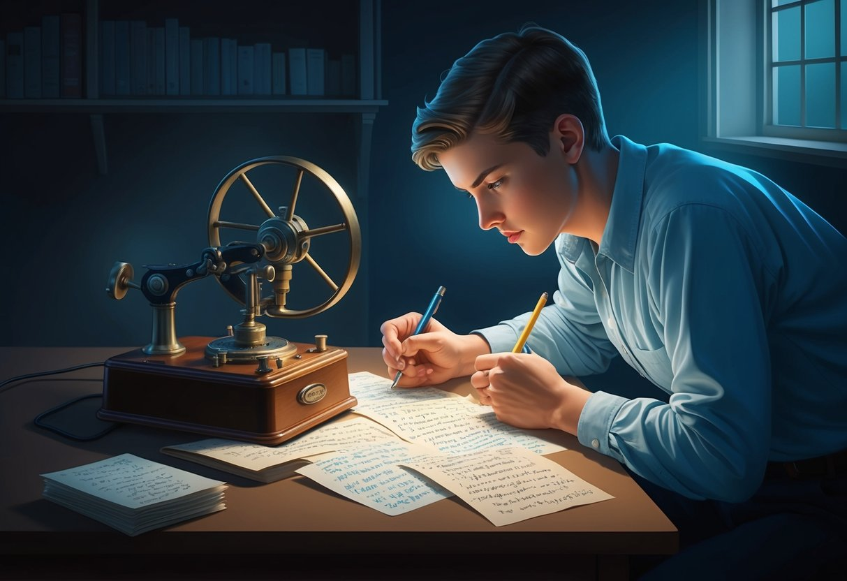 Man Using Morse Code THE MORSE CODE: Everything You Need to Know - TheTalkList