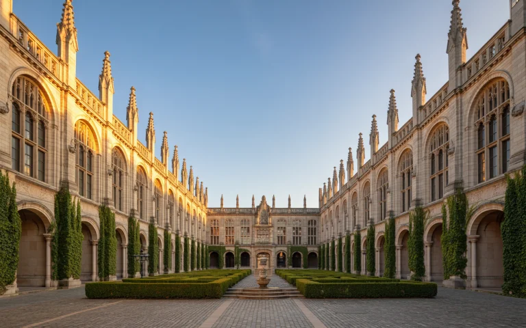 Photo of a university campus