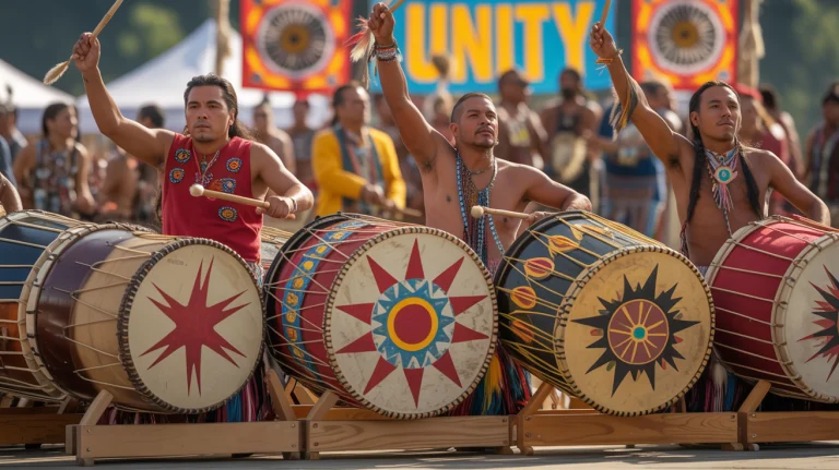 Native American Powwow Drums