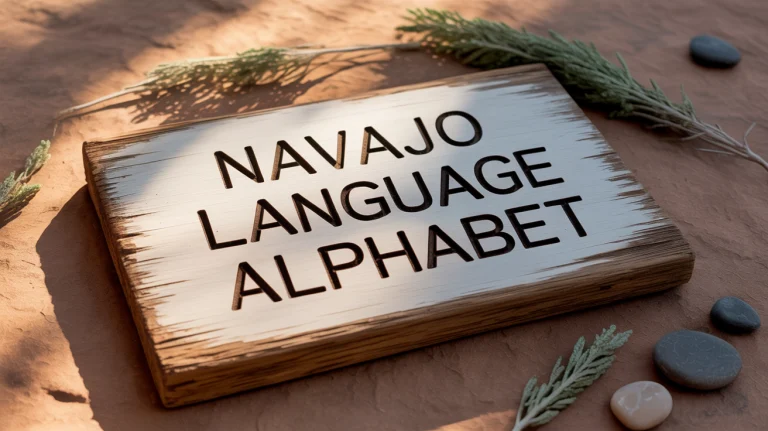 NAVAJO ALPHABET