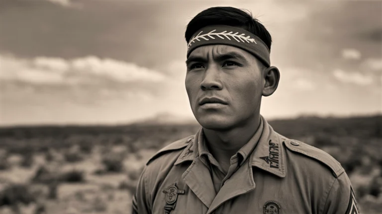 A Navajo Code Talker